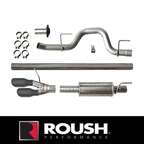 2011 2014 Roush F 150 Exhaust 6 2L 5 0L 3 5L Rear Exit