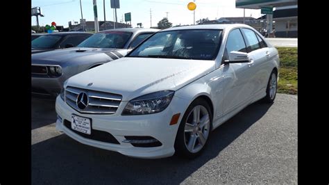 2011 Mercedes Benz C300 4Matic 3 0L V6 Start Up Tour And Review Youtube