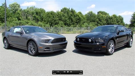 2013 Ford Mustang Gt 5 0 And V6 Start Up Exhaust And In Depth Review