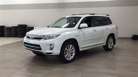 2013 Toyota Highlander Hybrid Limited Review Notes