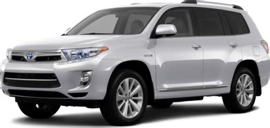 2013 Toyota Highlander Specs Feature Comparisons Kelley Blue Book