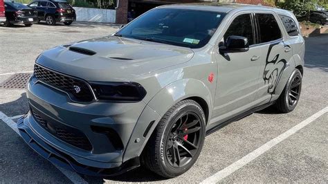 2014 Dodge Durango Demon Style Body Kit Unpainted Vicrez Vz102525 2014 Dodge Durango Demon Style Body Kit Unpainted Vicrez Vz102525