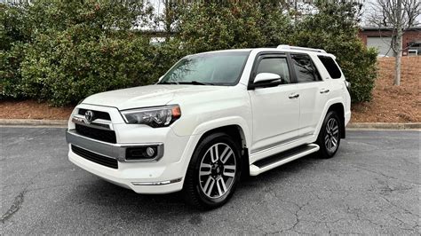2014 Toyota 4Runner Limited 4X4 194K One Owner Blizzard White Pearl With Redwood Interior