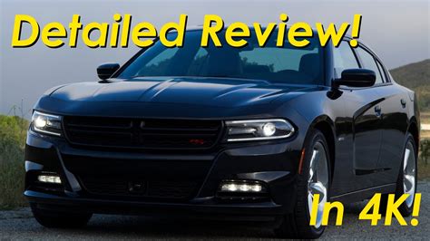 2015 2016 Dodge Charger R T Road And Track Review Detailed In 4K Youtube