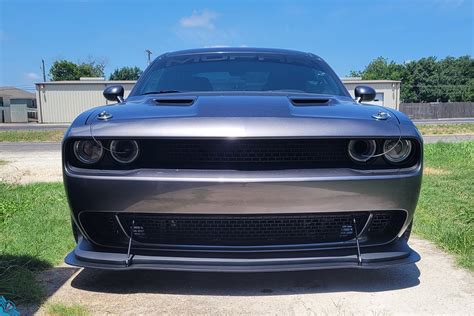 2015 2021 Dodge Challenger Srt Scat Pack Hellcat Style Front Bumper