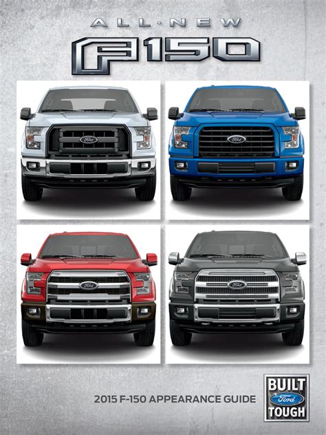 2015 Ford F 150 Shows Its Styling Potential With New Appearance Guide Autoevolution