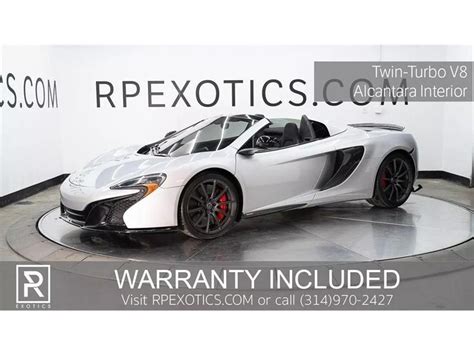 2015 Mclaren 650S For Sale Classiccars Com Cc 1802924