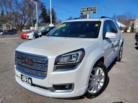 2016 GMC Acadia Denali: Features, Review, and Buying Tips