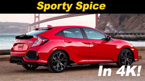2017 Honda Civic Hatchback Road Test Review Youtube