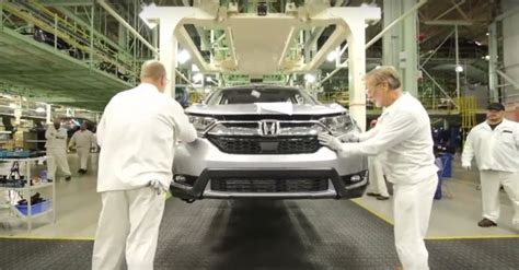 2017 Honda Cr V Production Commences In Ohio