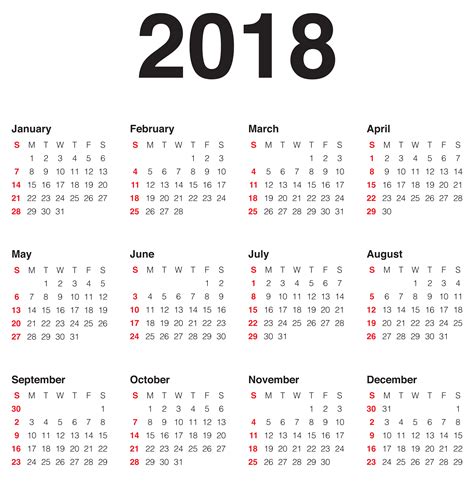 2018 Calendar Png Transparent Images Png All 2018 Calendar Png Transparent Images Png All