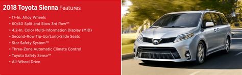 2018 Toyota Sienna Features Details Minivan Model Research Wichita Ks 2018 Toyota Sienna Features Details Minivan Model Research Wichita Ks
