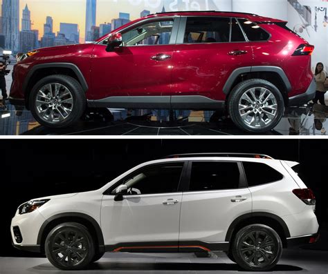 2019 Toyota Rav4 Vs Subaru Forester What Rugged Suv Would You Spring For Carscoops 2019 Toyota Rav4 Vs Subaru Forester What Rugged Suv Would You Spring For Carscoops