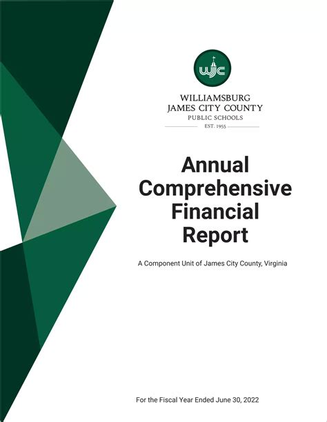 2020 Public Schools Annual Financial Report For City Of Williamsburg And James City County Auditor Of Public Accounts