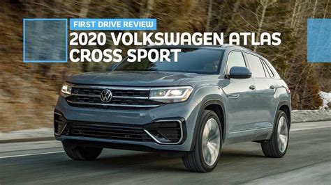 2020 Volkswagen Atlas Cross Sport First Drive Review Trimming Down To Two Rows
