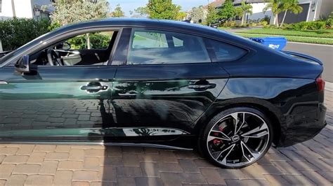 2021 Audi S5 Sportback In Deep Green Pearl Effect 32500 Mile Review Youtube 2021 Audi S5 Sportback In Deep Green Pearl Effect 32500 Mile Review Youtube