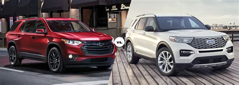 2021 Chevy Traverse Vs 2021 Ford Explorer Rick Hendrick Chevrolet Buick Gmc Richmond