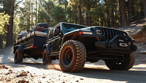 2021 Jeep Gladiator Towing And Off Road Capabilities