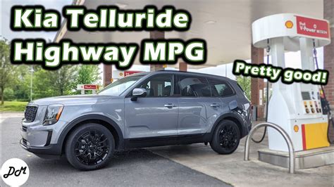 2021 Kia Telluride V 6 Mpg Test Real World Highway Range