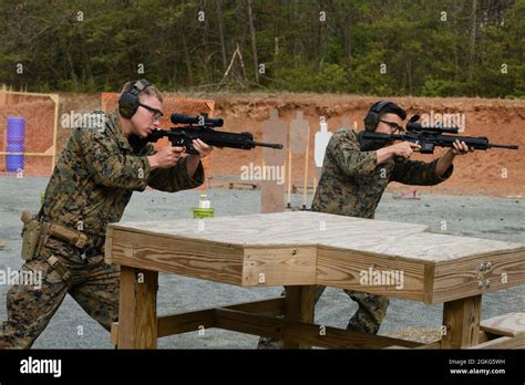 2021 Marine Corps Championships Marksmanship Competition Participant