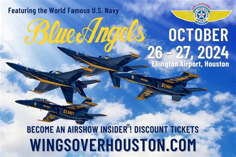 2021 Wings Over Houston Air Show Taking Flight This Weekend