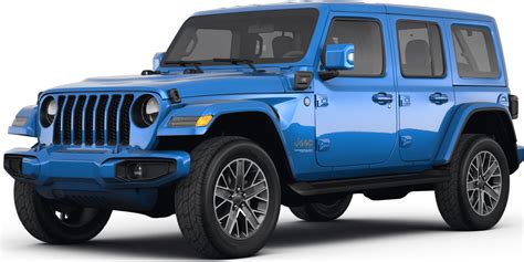 2022 Jeep Wrangler Unlimited 4Xe Price Value Depreciation Reviews Kelley Blue Book