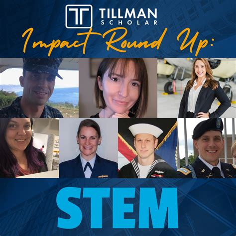 2022 Tillman Scholar Impact Round Up Stem Pat Tillman Foundation