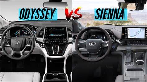 2023 Honda Odyssey Vs 2023 Toyota Sienna 2023 Honda Odyssey Vs 2023 Toyota Sienna