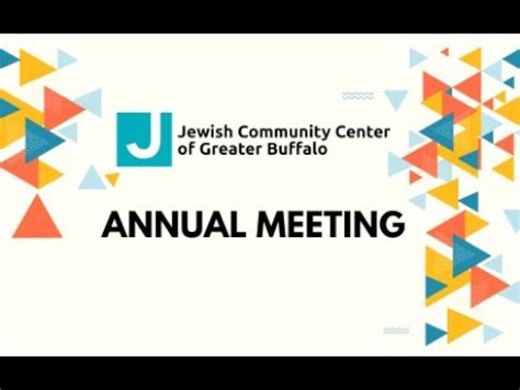 2023 Jcc Buffalo Annual Meeting