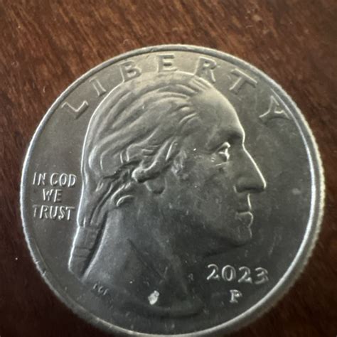 2023 P Maria Tallchief Quarter Die Chip Mint Error Ebay