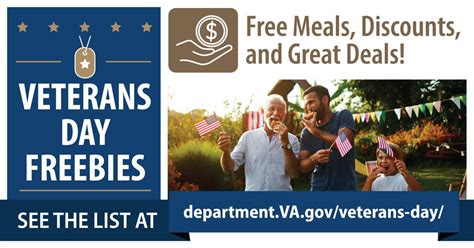 2023 Veterans Day Retail Discounts Free Meals And Other Offers Va News