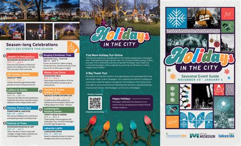 2024 Holidays In The City Brochure City Of Muskegon