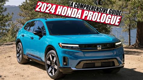 2024 Honda Prologue Specs: What to Expect from the New SUV