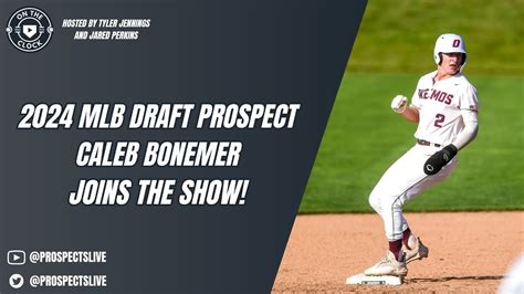 2024 Mlb Draft Spotlight Show Caleb Bonemer Youtube