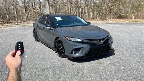 2024 Toyota Camry Trd Start Up Exhaust Test Drive Walkaround Pov And Review