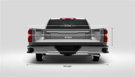 2025 Chevy Silverado 1500 Bed Size Comparison Features