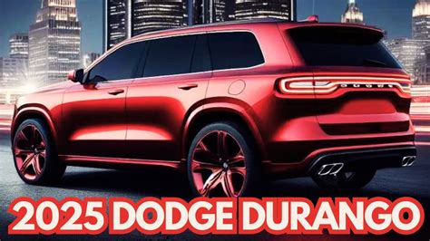 2025 Dodge Durango A Powerful 3 Row Suv 7 Seater Suv 2025 Dodge Durango A Powerful 3 Row Suv 7 Seater Suv