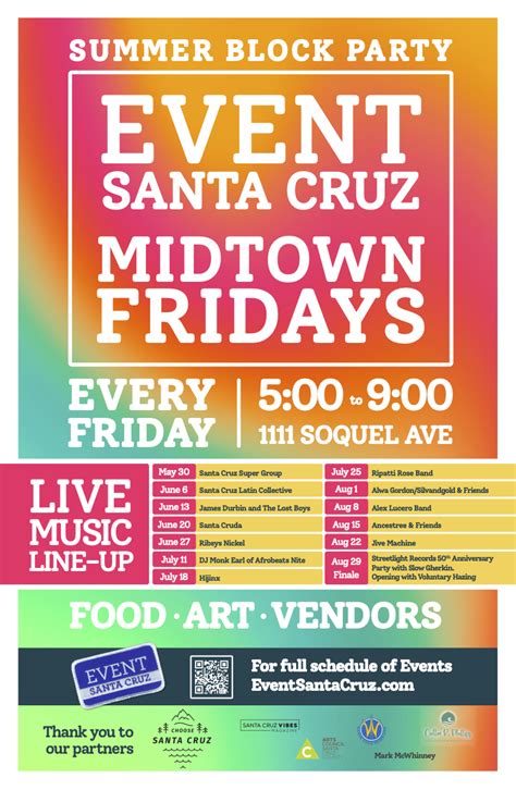 2025 Event Santa Cruz Midtown Fridays Summer Block Party Event Santa Cruz 2025 Event Santa Cruz Midtown Fridays Summer Block Party Event Santa Cruz