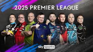 2025 Premier League Darts Lineup Littler And Humphries Headline List