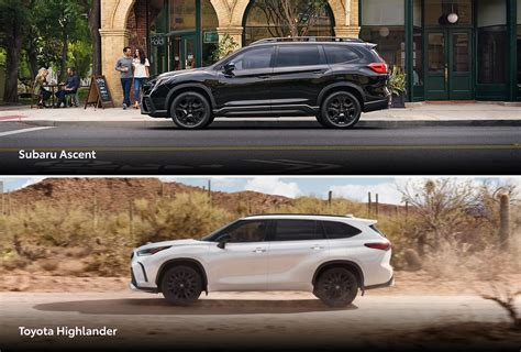 2025 Subaru Ascent Vs 2025 Toyota Highlander Comparison 2025 Subaru Ascent Vs 2025 Toyota Highlander Comparison
