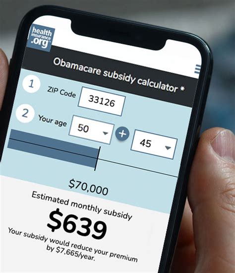 2026 Obamacare Subsidy Calculator Healthinsurance Org