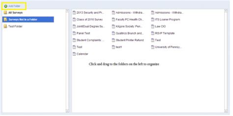 204 Organize Your Surveys In Qualtrics With Folders Its Online