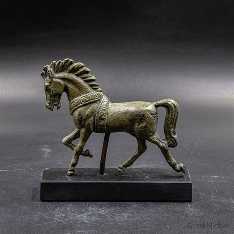 20Th Century Greek Sculpture Of Bucephalus Horse Of Alexander The