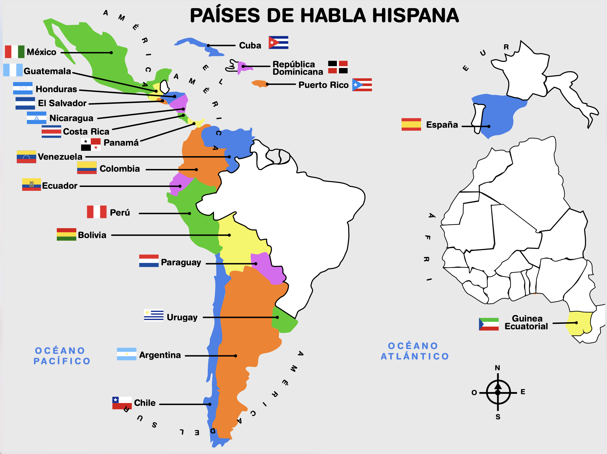 Spanish Speaking Countries List