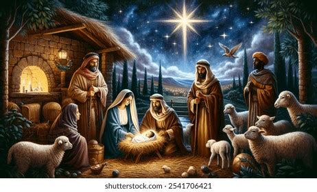 22 327 Nativity Scene Stock Photos High Res Pictures And Images Getty Images Christmas Nativity Painting Christmas Nativity Scene