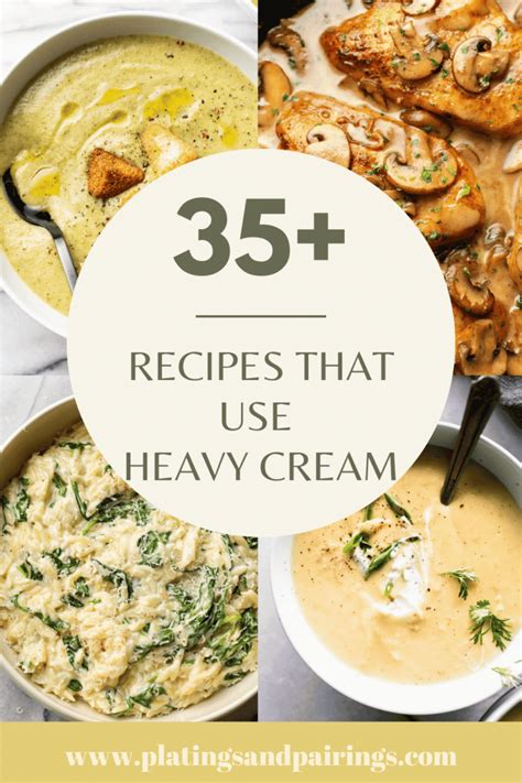22 Best Recipes Using Heavy Cream How To Use Leftover Heavy Cream