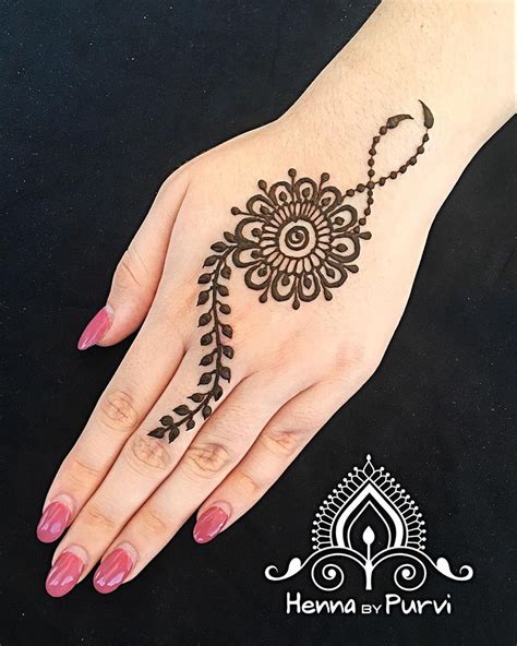 22 Easy Henna Designs For Beginners For Your Hands Amp Feet
