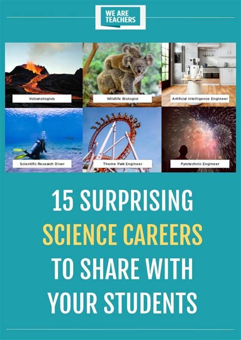 22 Surprising Science Careers To Share With Your Students