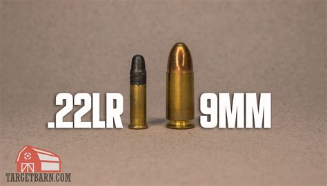 22Lr Vs 9Mm Caliber Comparison The Broad Side