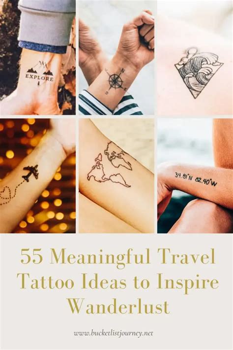 25 Amazing Travel Tattoos Designs Tour My India